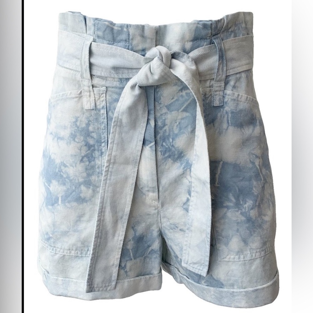 A.L.C. Davidson bleached shorts New